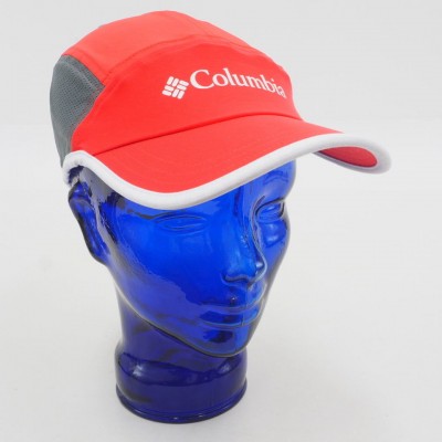 New Columbia 's Taille Unique Hiking / Athletic Hat One Size Fits Most Red  eb-89437871